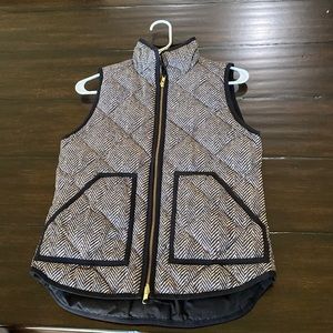 J. Crew herringbone vest / XXS but fits like an XS/S